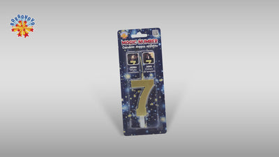 0215N6 - CANDELA MAGIC NUMBER NUMERO 6 -  MASSA ATTIVA 0,17 gr CAT.EU F1