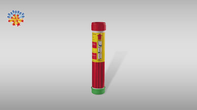 0297DD - FUMOGENO A MANO ROSSO - MASSA ATTIVA gr26 CAT.EU P1