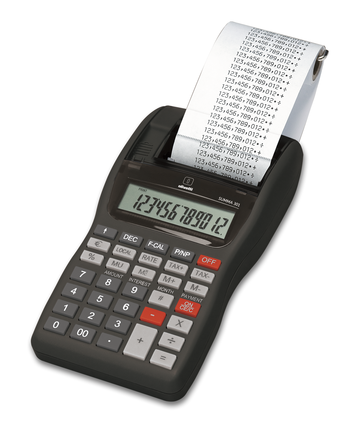Olivetti Summa 301 Calcolatrice Scrivente 12 Cifre con Stampante a Impatto